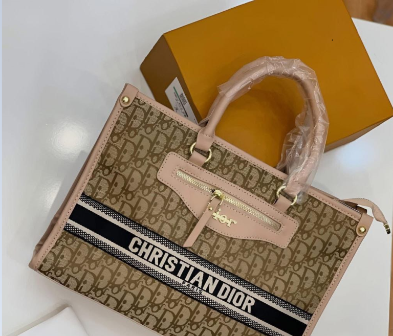 Christian dior tote pure lather bag