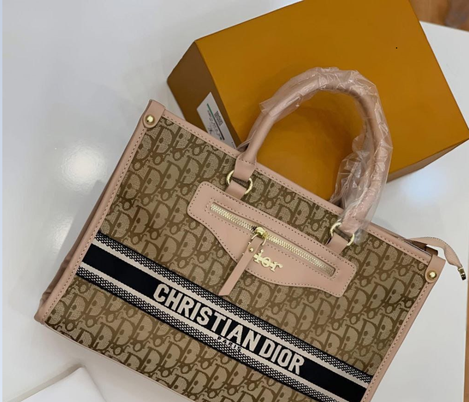 Christian dior tote pure lather bag